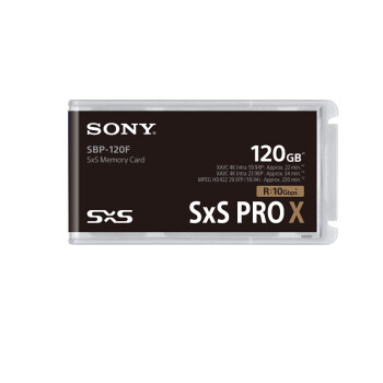 索尼/SONY SBP-120G SXS Pro U盘/存储卡 SXS卡专业摄像机存储卡 索尼SBP120F用于Z280V/Z280 X280摄像机